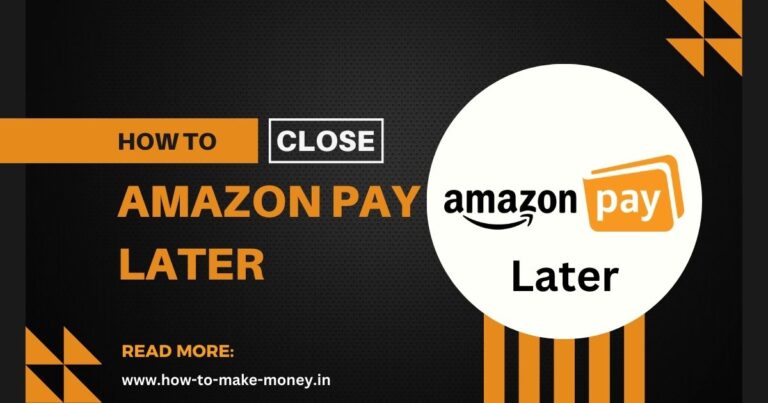 How To Close Amazon Pay Later