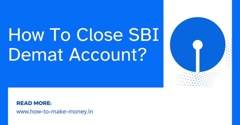 How To Close SBI Demat Account